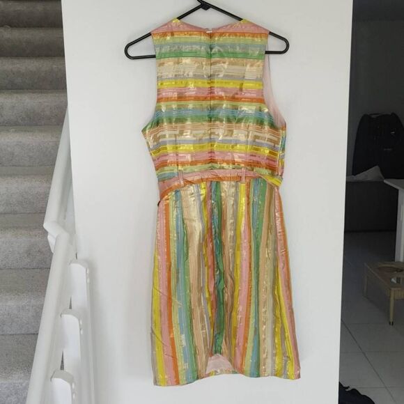 Julie Brown NYC Dress Womens Size 10 Sleeveless Mini Multicolor - Picture 6 of 9